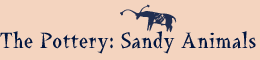 The Pottery: Sandy Animals